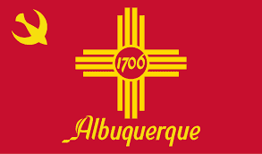 Albuquerque NM flag crest | Phoenix CBD Products Online